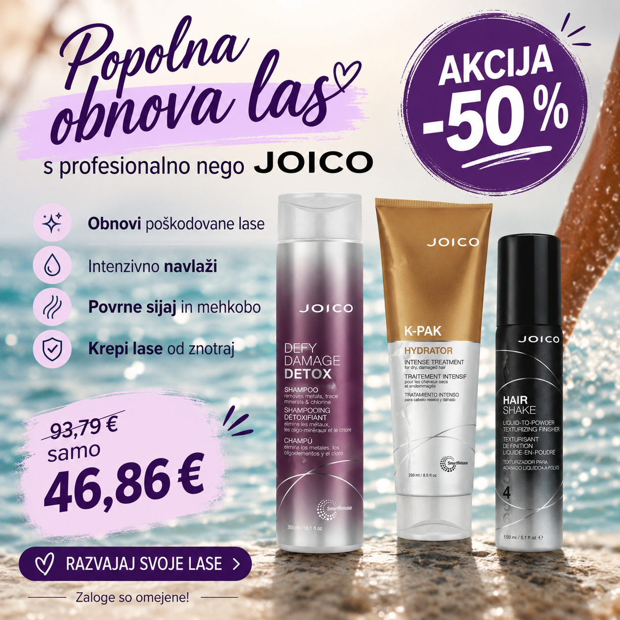 POPOLNA NEGA 50% OFF