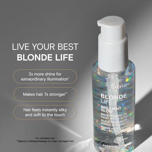 Joico BLONDE LIFE Brilliant Glow Brightening oil 100ml