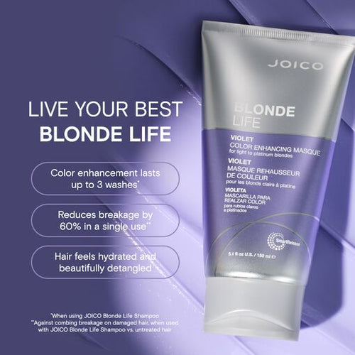 Blonde Life Color Enhancing Masque VIOLET 150ml